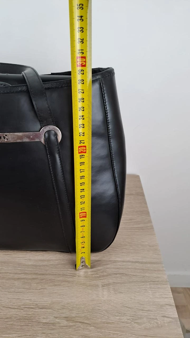 Shoulder bag with flap / Renouard Plancoët / Black / Women / Leather / 136 – photo 15